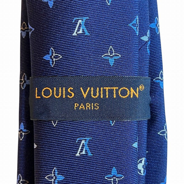 Louis Vuitton Monogram Silk Tie
