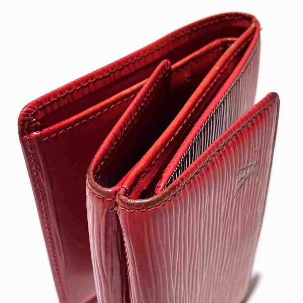 Louis Vuitton Epi Leather Trifold Wallet M63487
