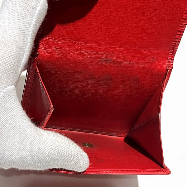 Louis Vuitton Epi Leather Trifold Wallet M63487