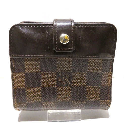 Louis Vuitton Damier Ebene Compact Wallet N61734