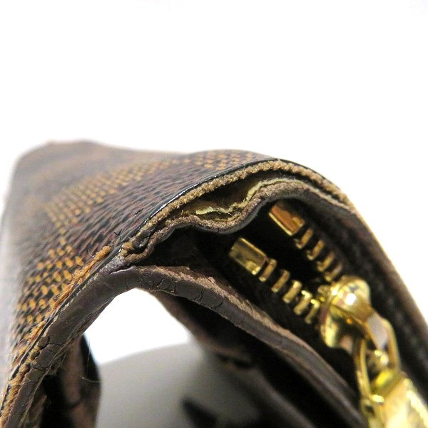 Louis Vuitton Damier Ebene Compact Wallet N61734