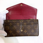 Louis Vuitton Monogram Sarah Long Wallet M62234