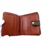 Louis Vuitton Monogram Compact Zip Wallet M61667