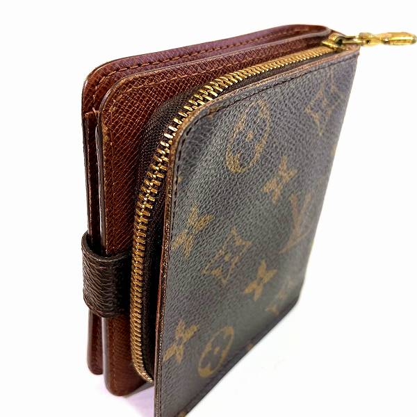Louis Vuitton Monogram Compact Zip Wallet M61667