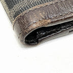 Fendi Zucca Canvas Leather Bifold Wallet
