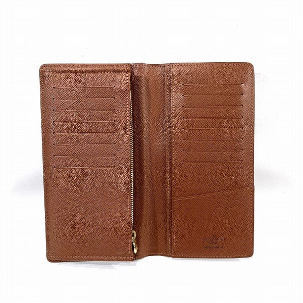 Louis Vuitton Monogram Portefeuille Brazza Wallet