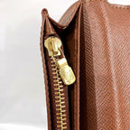 Louis Vuitton Monogram Portefeuille Brazza Wallet