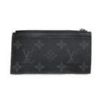 Louis Vuitton Monogram Eclipse Coin Card Holder M30271