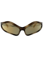 Balenciaga Eyewear Fennec Geometric Frame Sunglasses BB0314S