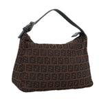 FENDI Zucchino Canvas Pouch Brown101175