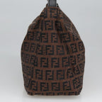 FENDI Zucchino Canvas Pouch Brown101175