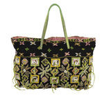 FENDI Tote Bag Canvas Black102028A