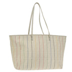 FENDI Zucca Canvas Tote Bag White Multicolor102446