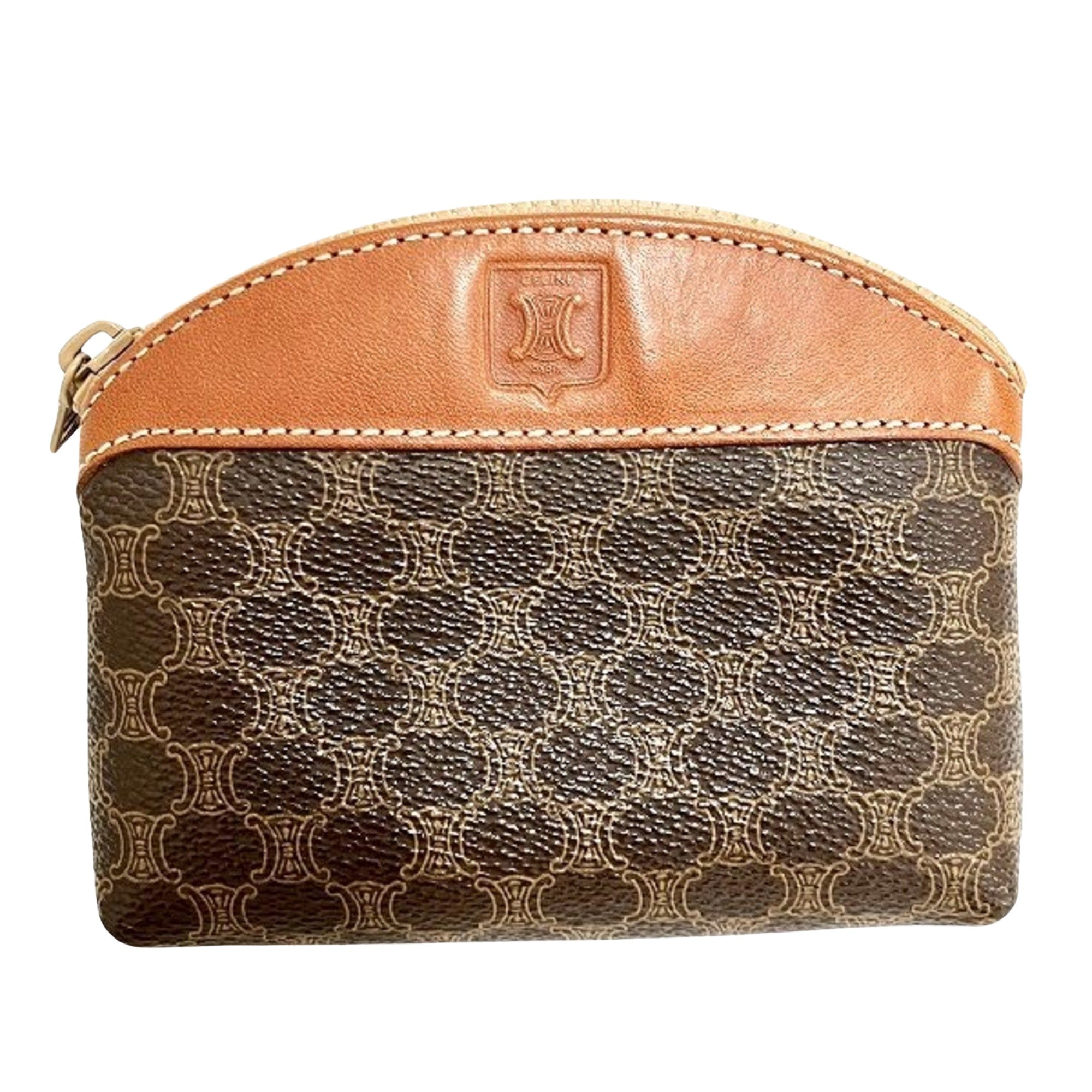 CELINE Macadam Clutch Bag