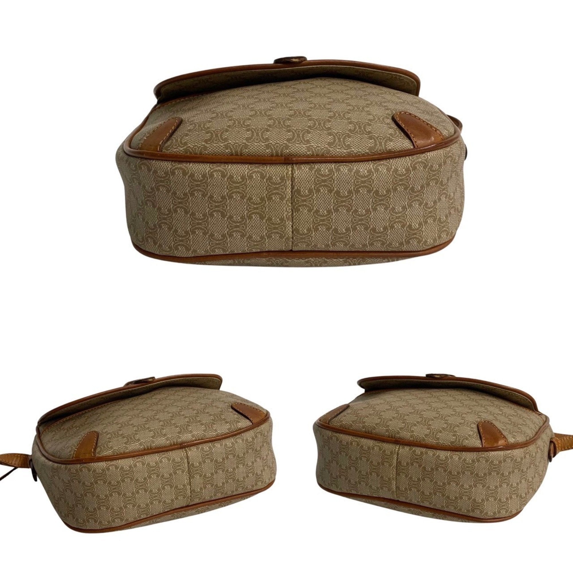 CELINE Macadam Shoulder Bag