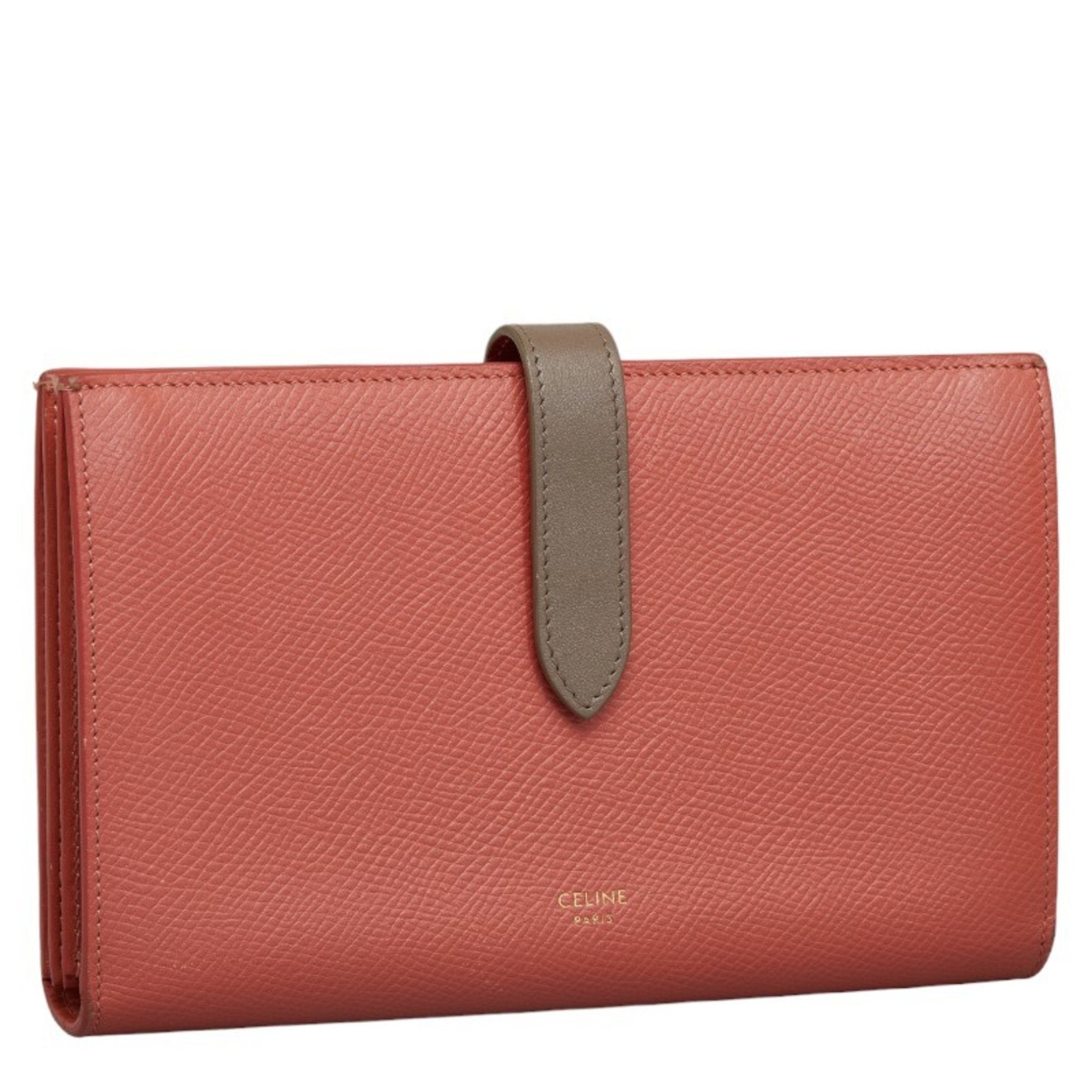 CELINE Large Strap Wallet
