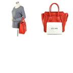 CELINE Luggage Handbag