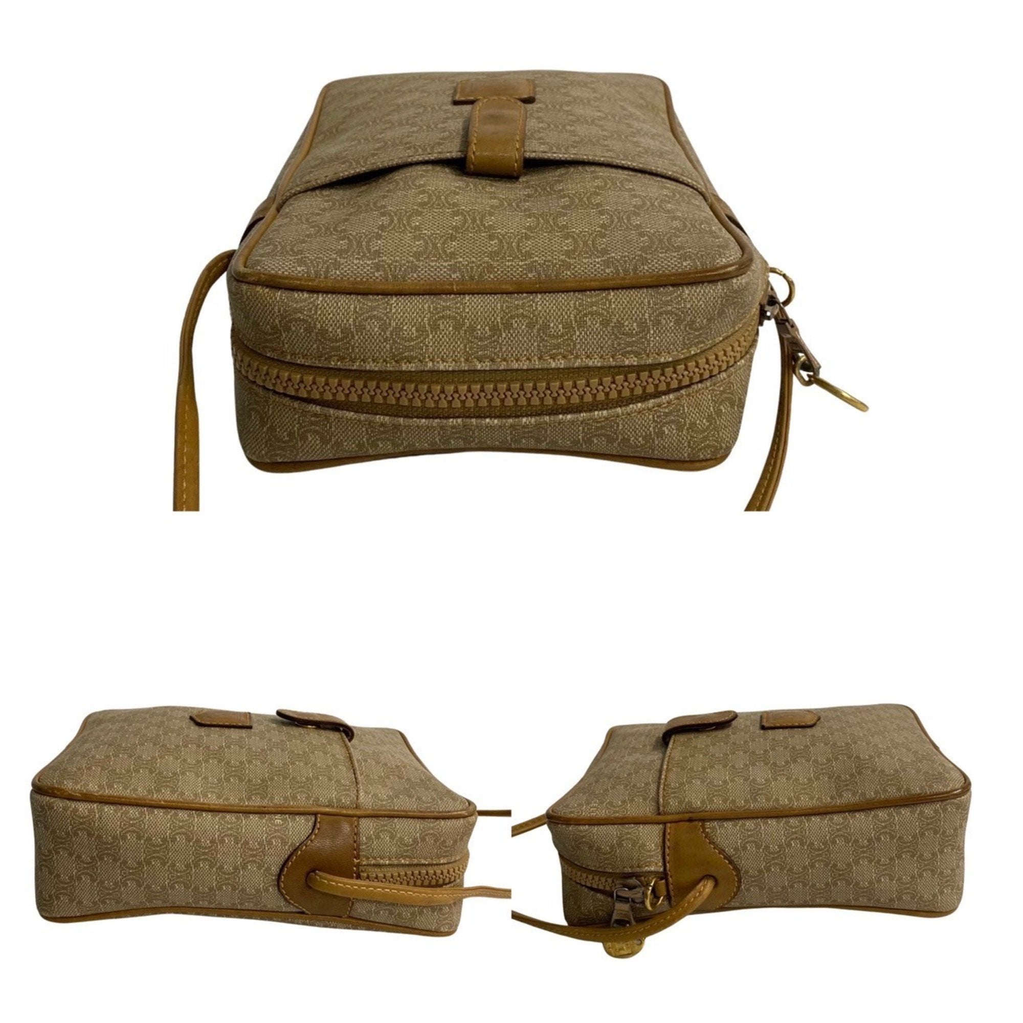 CELINE Macadam Shoulder Bag