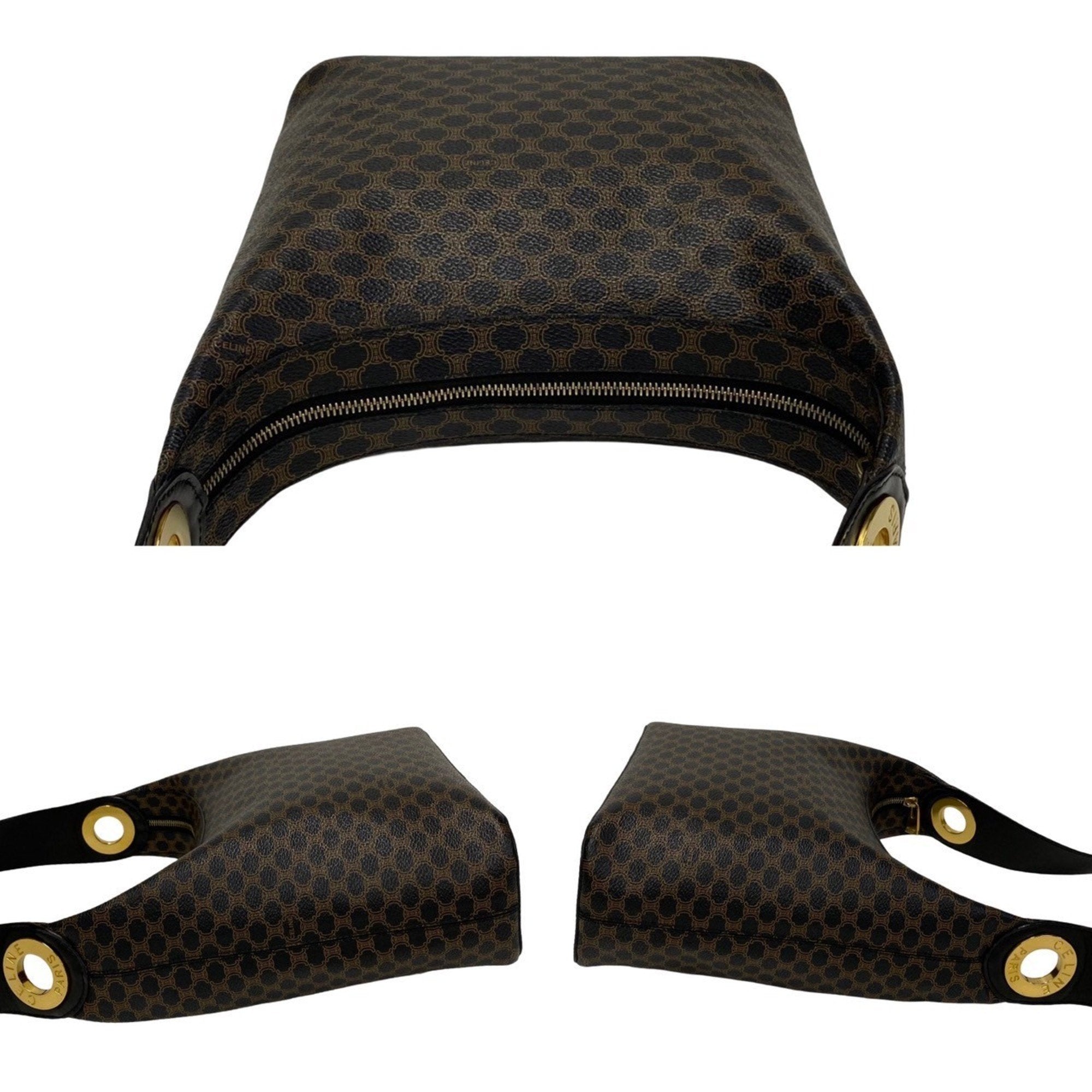 CELINE Macadam Shoulder Bag