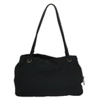 FENDI Zucca Canvas Shoulder Bag Black104305