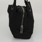 FENDI Zucca Canvas Shoulder Bag Black104305