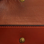Hermes Box Calf Rust Lydia Bag w. Gold Hardware