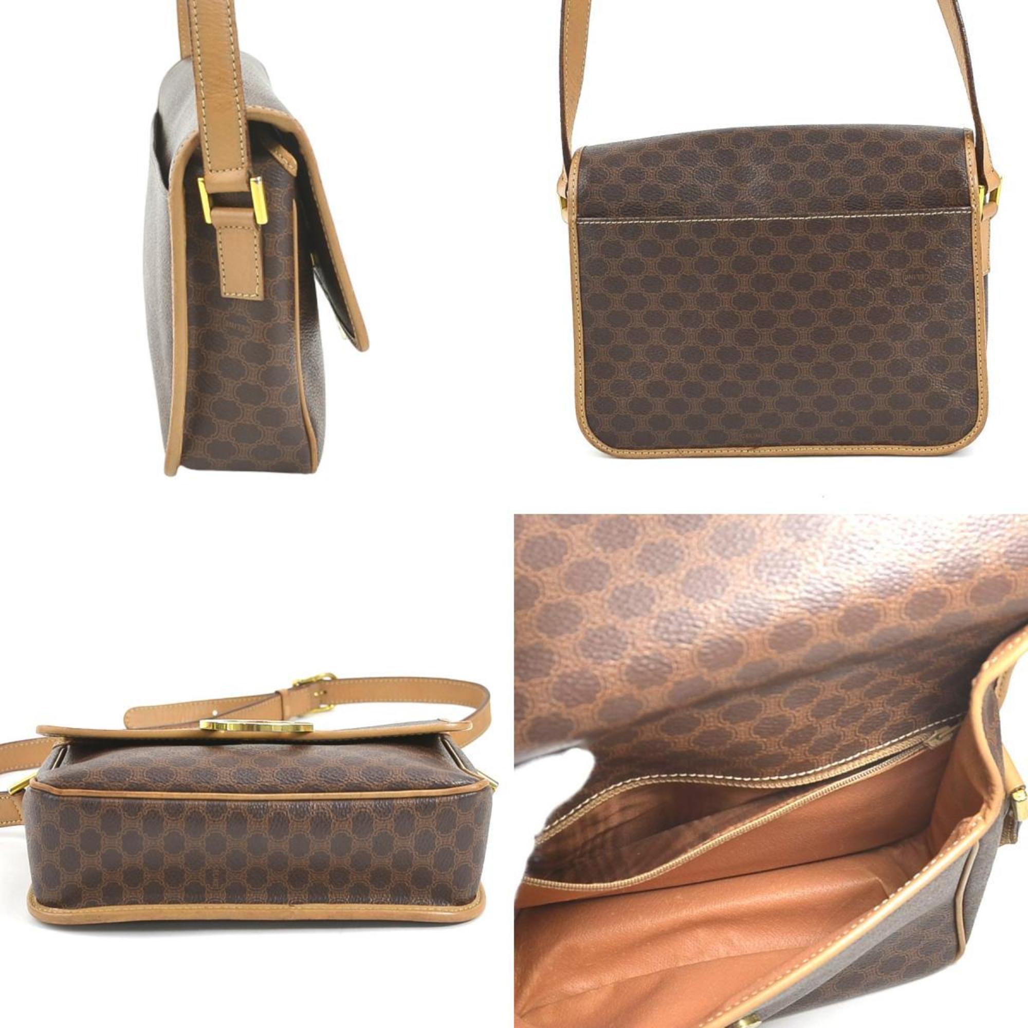 CELINE Macadam Shoulder Bag
