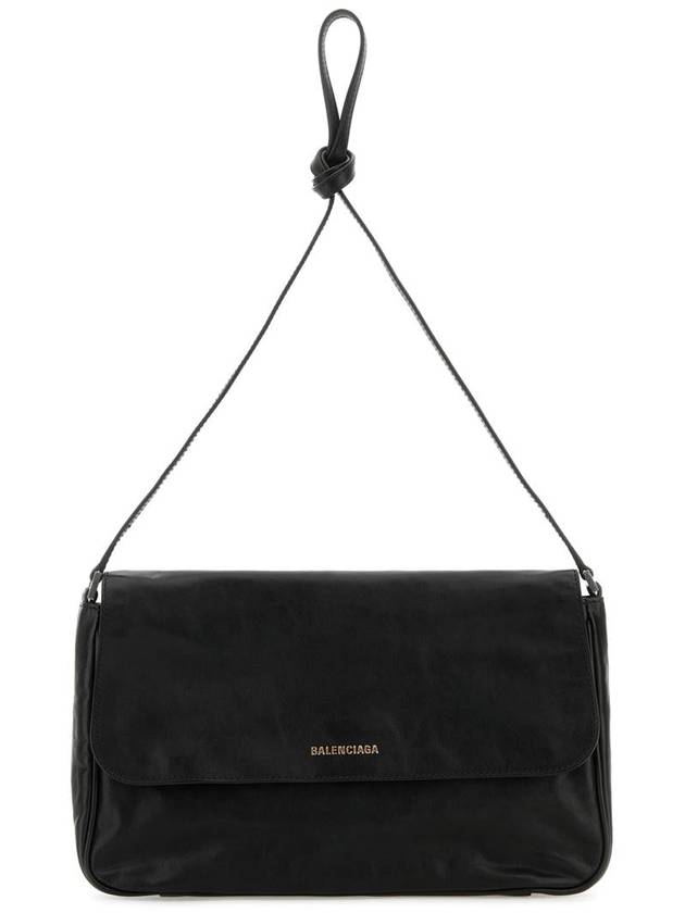 Balenciaga Grungy Cross Bag Black