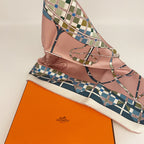 Hermes silk scarf