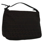 FENDI Zucchino Canvas Pouch Brown105942