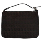FENDI Zucchino Canvas Pouch Brown105942