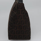 FENDI Zucchino Canvas Pouch Brown105942