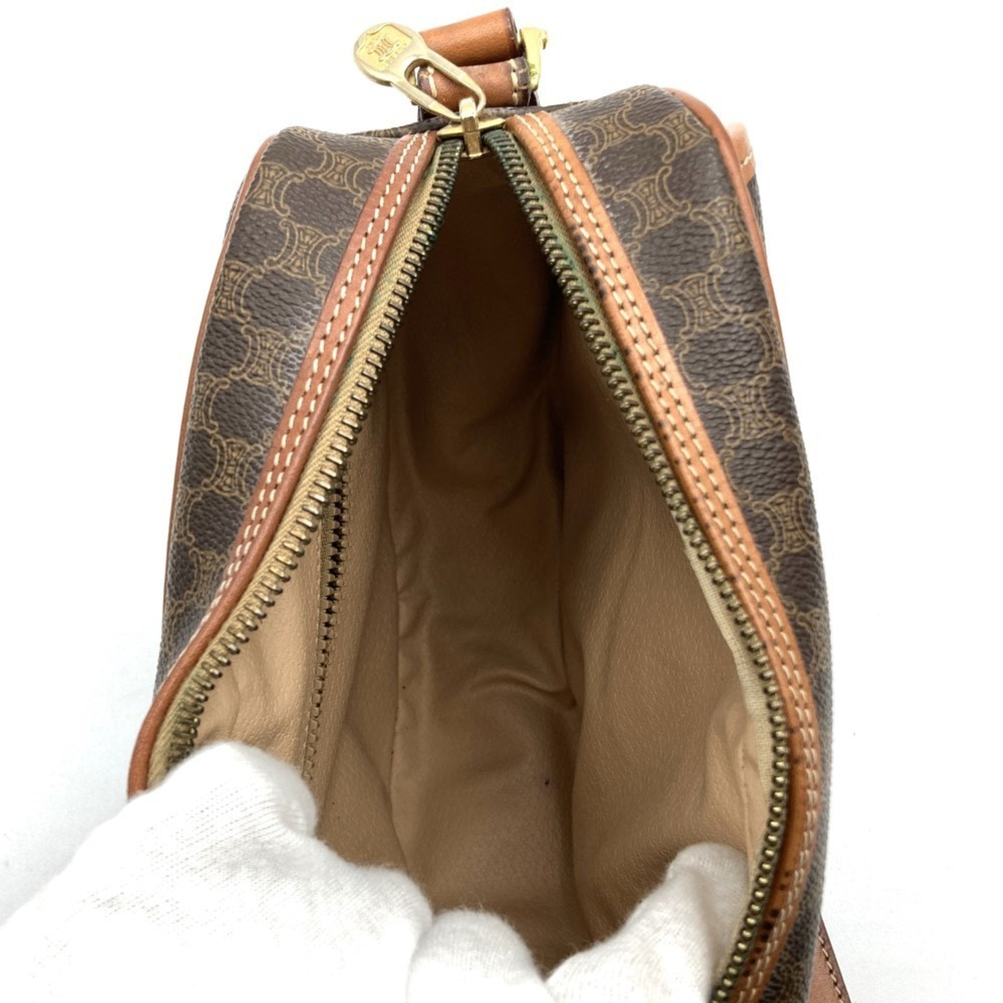 CELINE Macadam Shoulder Bag