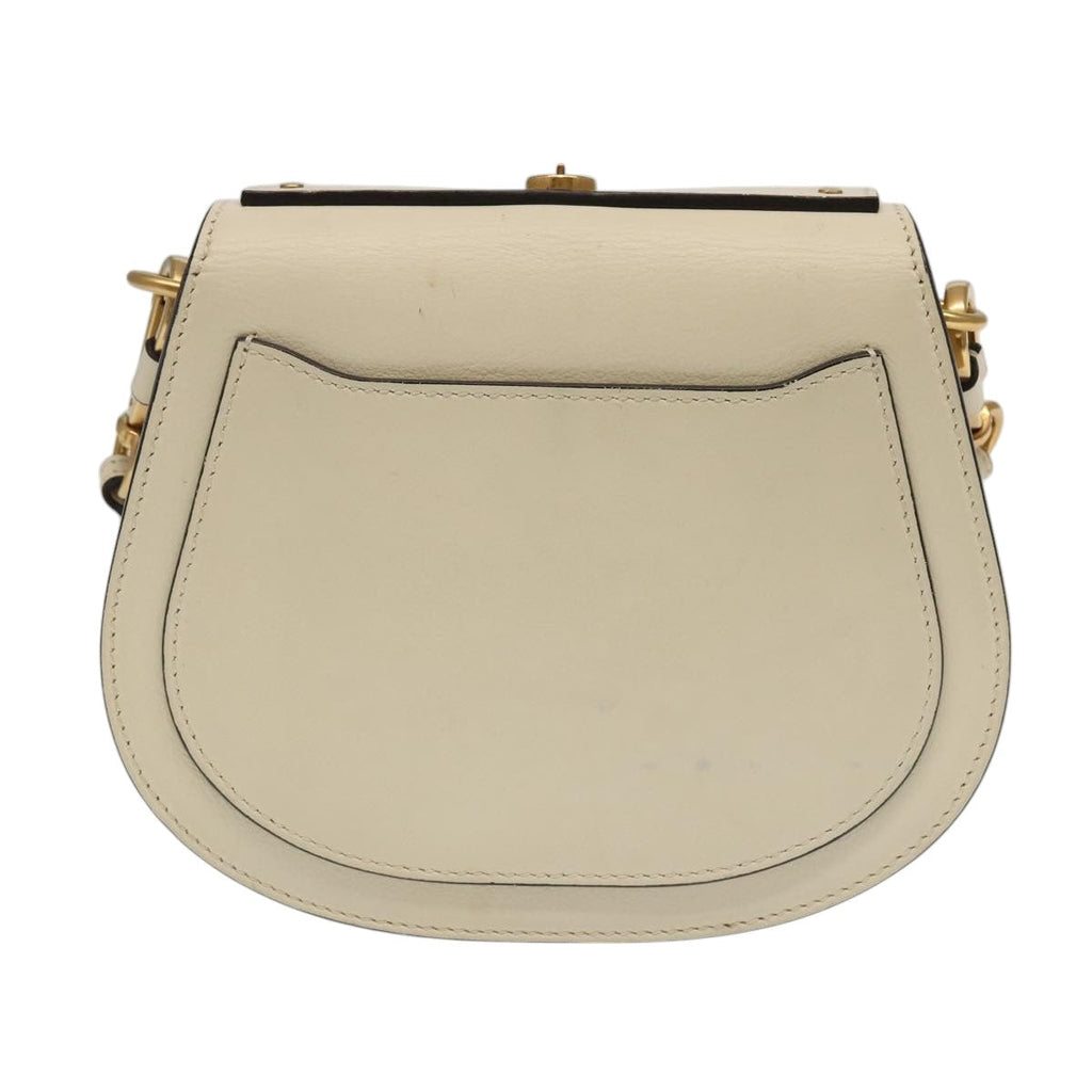 Chloe Nile Small Bracelet Shoulder Bag Leather Cream 106071