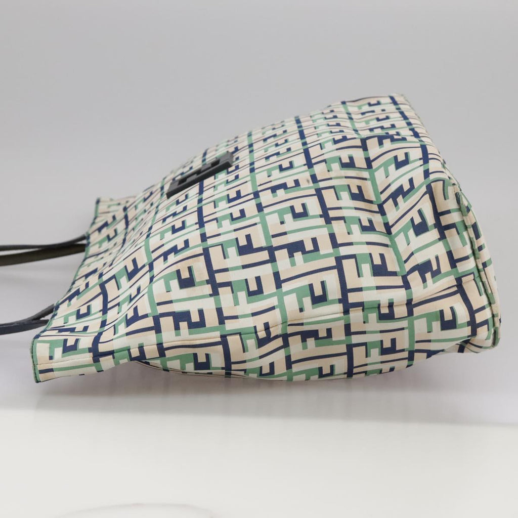 FENDI Zucca Canvas Tote Bag Green106572