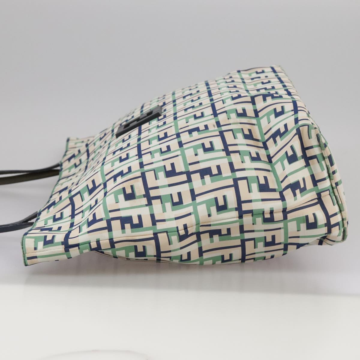 FENDI Zucca Canvas Tote Bag Green106572