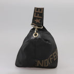 FENDI Hand Bag Canvas Black106592