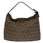 FENDI Zucchino Canvas Hand Bag Beige106688