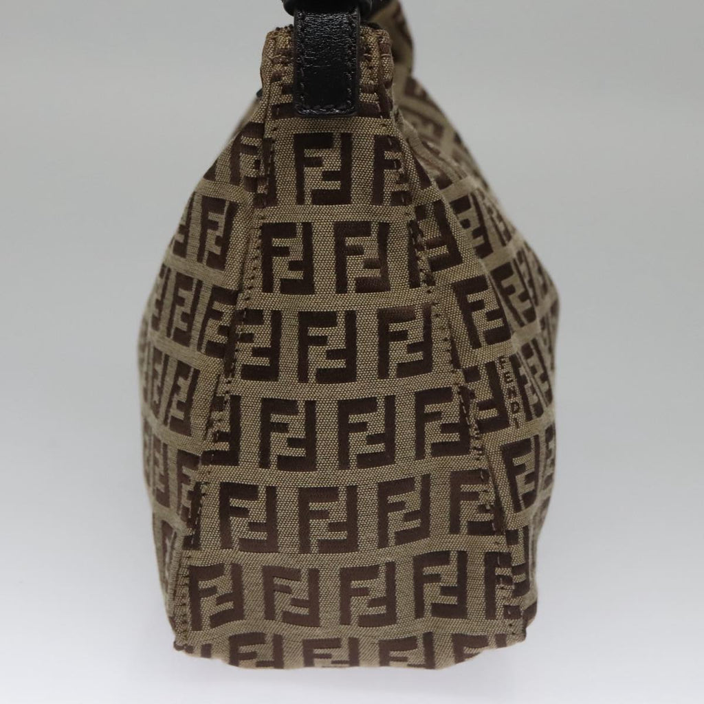 FENDI Zucchino Canvas Hand Bag Beige106688