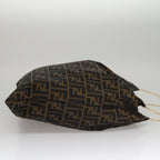FENDI Zucca Canvas Hand Bag Brown107608