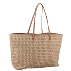 FENDI Zucchino Canvas Tote Bag Pink108691