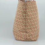FENDI Zucchino Canvas Tote Bag Pink108691