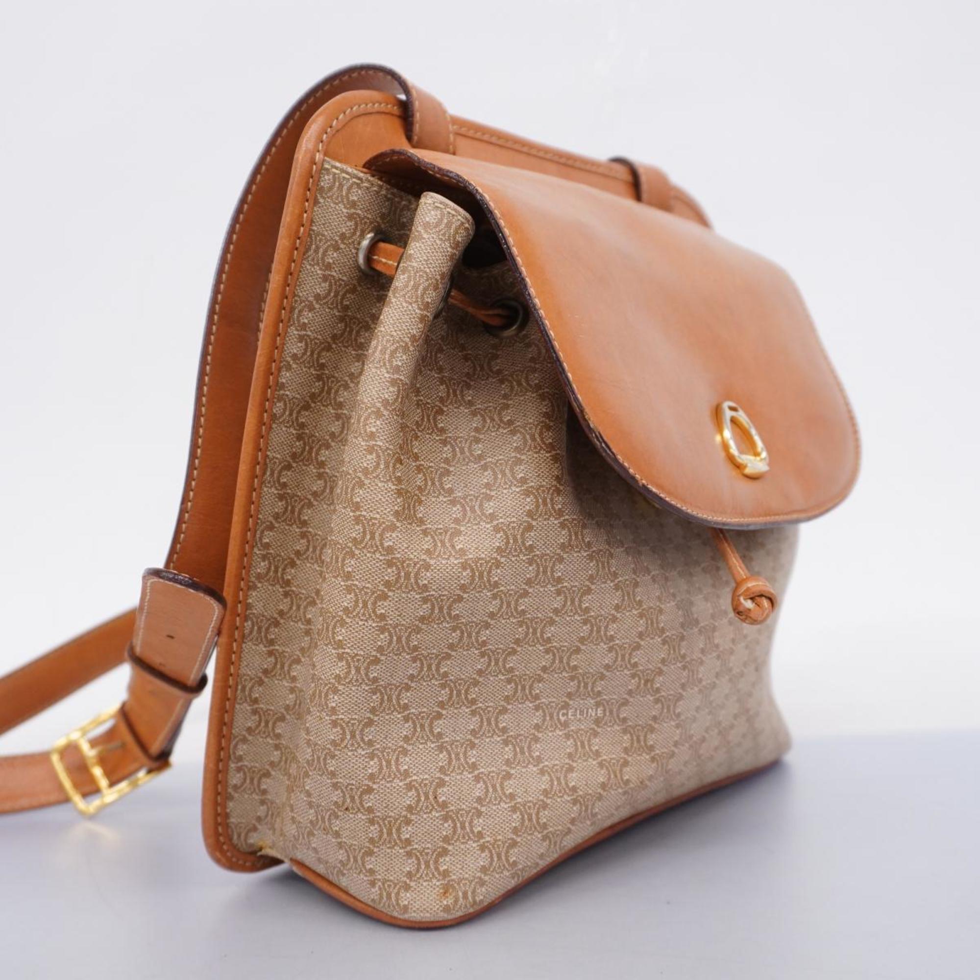 CELINE Macadam Shoulder Bag