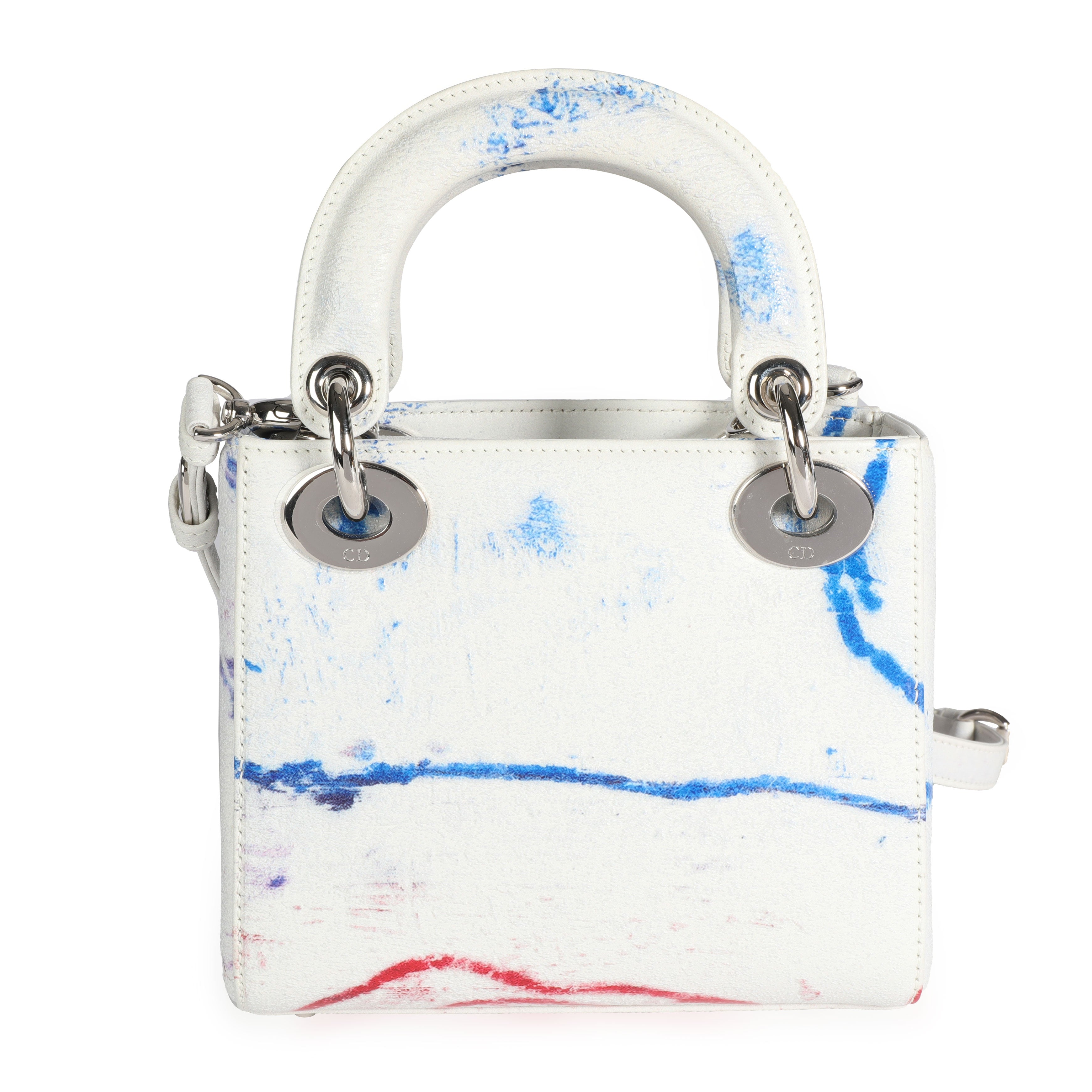 CHRISTIAN DIOR X Spencer Sweeney Limited Edition Multicolor Mini Lady Bag