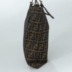 FENDI Zucca Canvas Tote Bag Brown Black109930