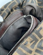 Fendi Mamma Baguette in Brown Zucca Canvas