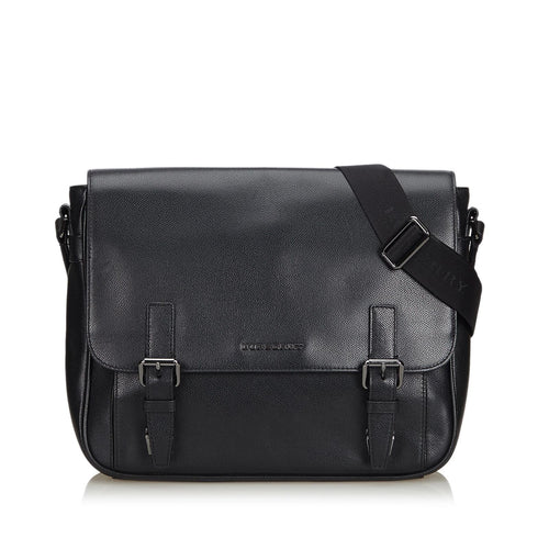 Pre-Loved Burberry Black Others Leather Crossbody Bag United Kingdom