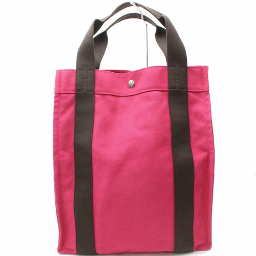 Indistinguishable  Hermes Tote Bag Cabas Hot Pink Canvas (SHC1-15755)
