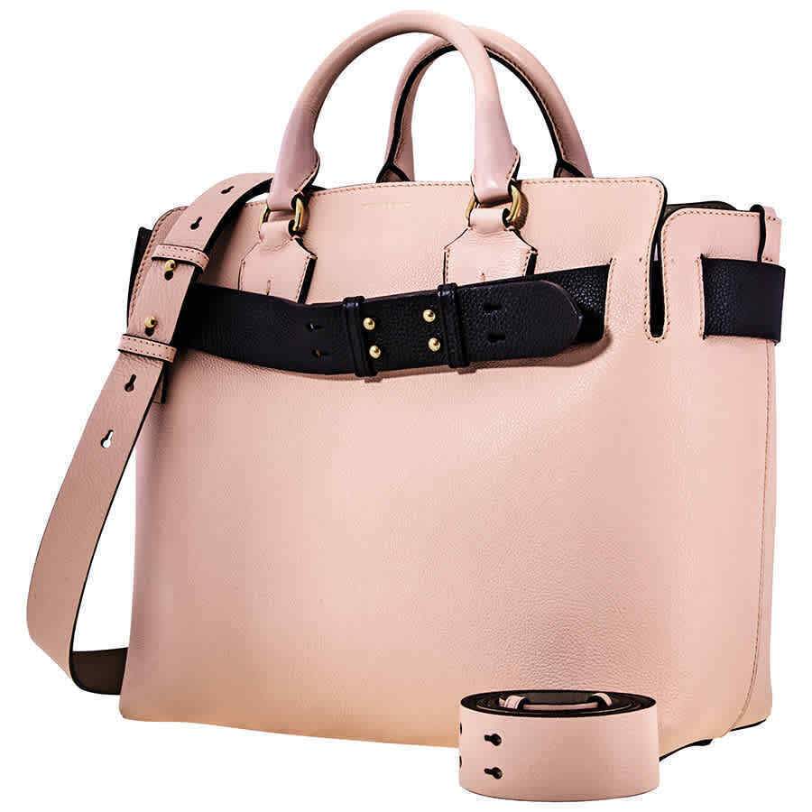 Burberry The Medium Leather Belt Bag in Pale Ash Rose 4072937