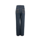 Chanel size 40 25C CC logo washed out denim Jeans